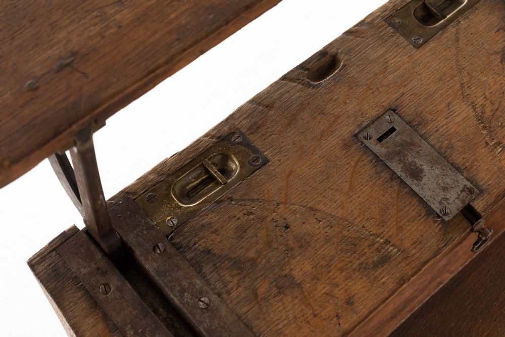 19th Century Oak Metamorphic Armchair View XIII