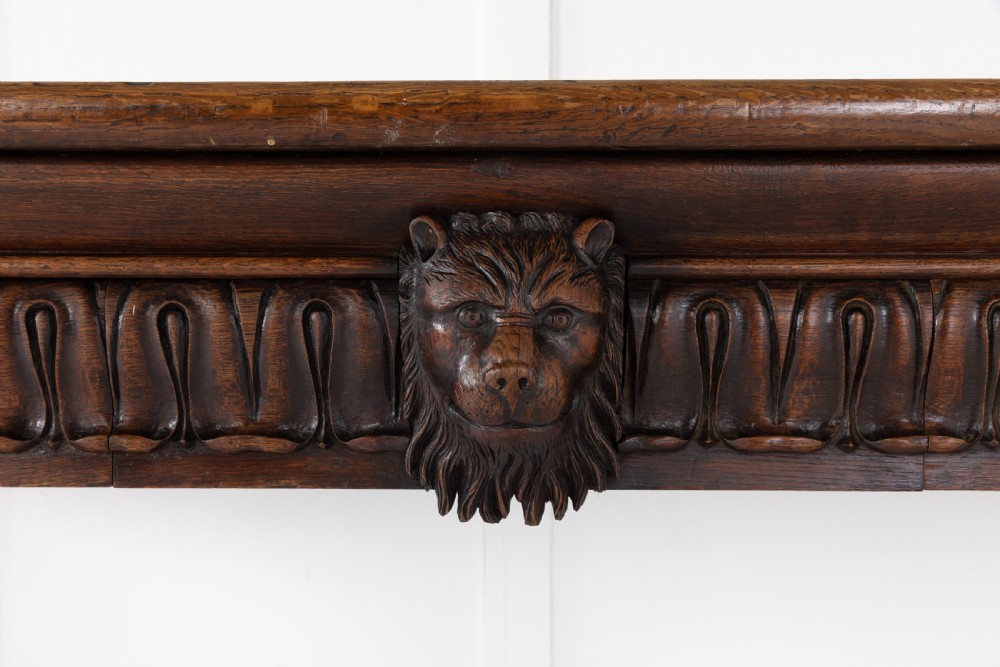 GEORGE IV OAK SERVING TABLE View VI
