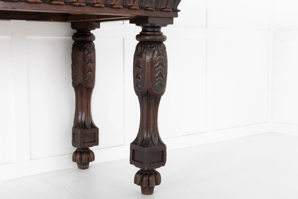 GEORGE IV OAK SERVING TABLE View VII