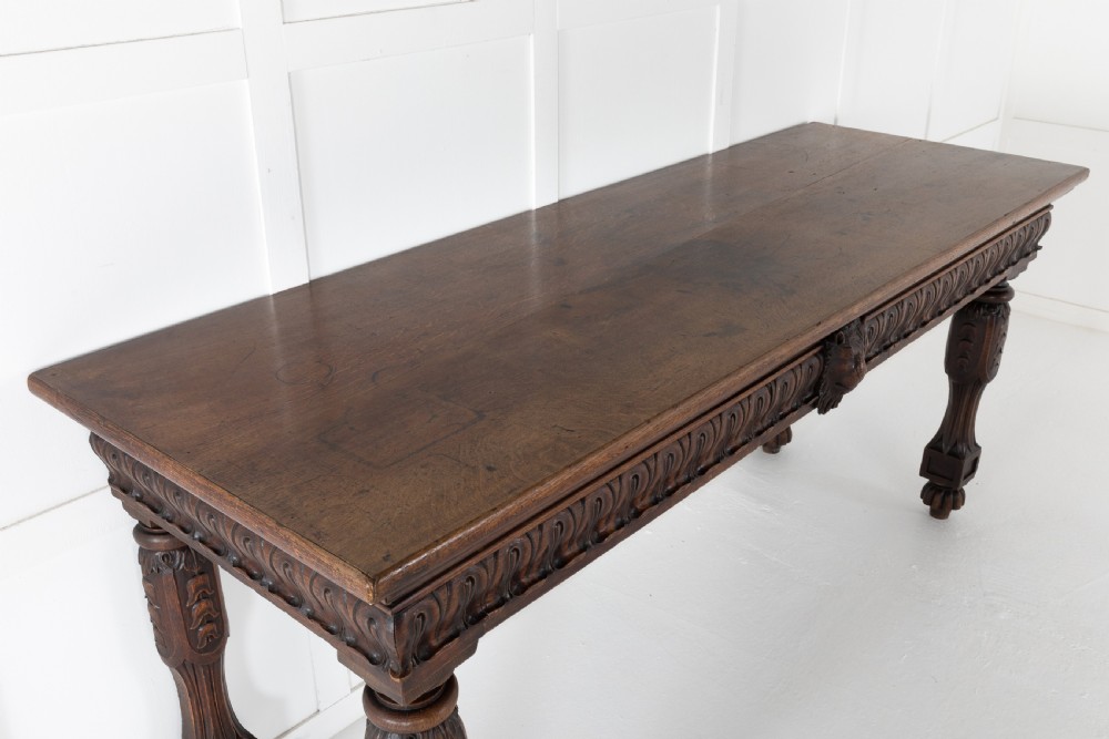 GEORGE IV OAK SERVING TABLE View VIII