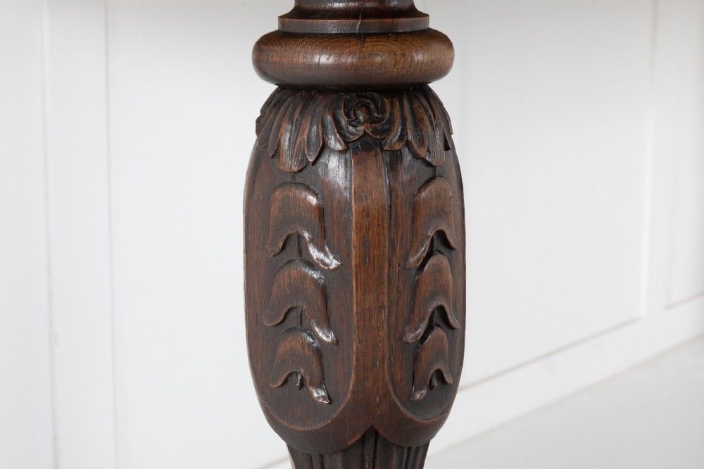 GEORGE IV OAK SERVING TABLE View IX
