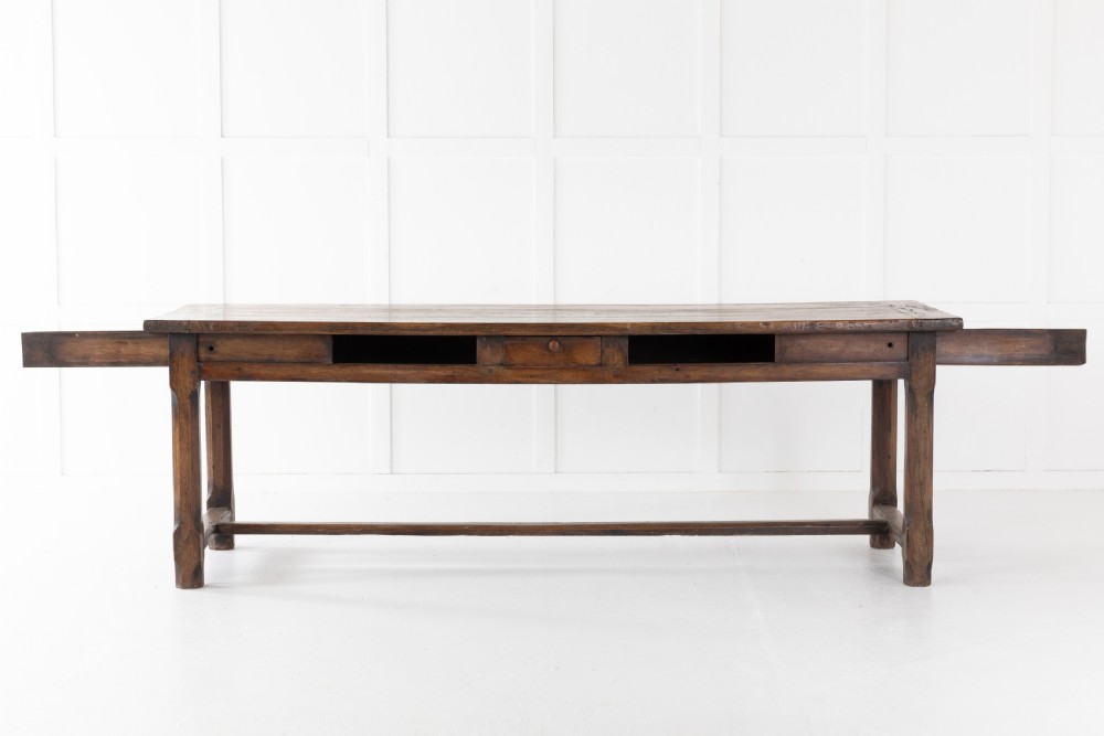 FRENCH 18TH CENTURY WALNUT FARMHOUSE TABLE View II