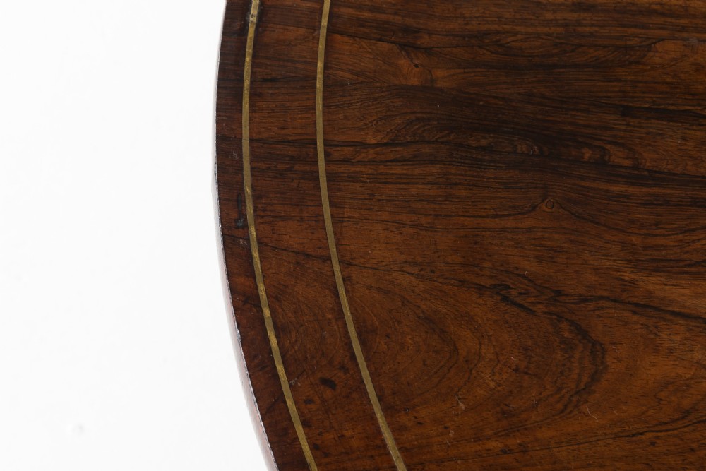 REGENCY ROSEWOOD BRASS STRUNG CENTRE TABLE View V