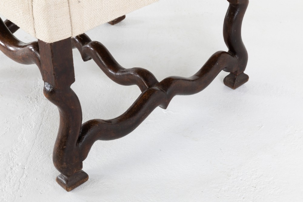 18TH CENTURY FRENCH WALNUT ARMCHAIR View IV