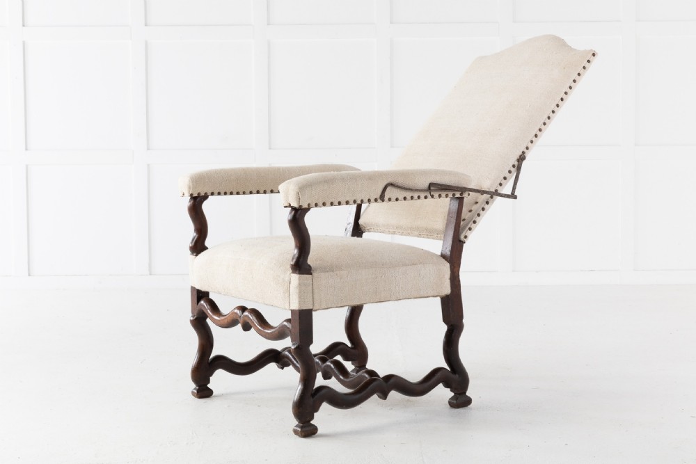 18TH CENTURY FRENCH WALNUT ARMCHAIR View VIII