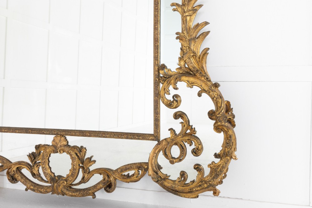 18TH CENTURY ITALIAN GILT MIRROR MADE BY THEODORO MONTARSOLO View VII