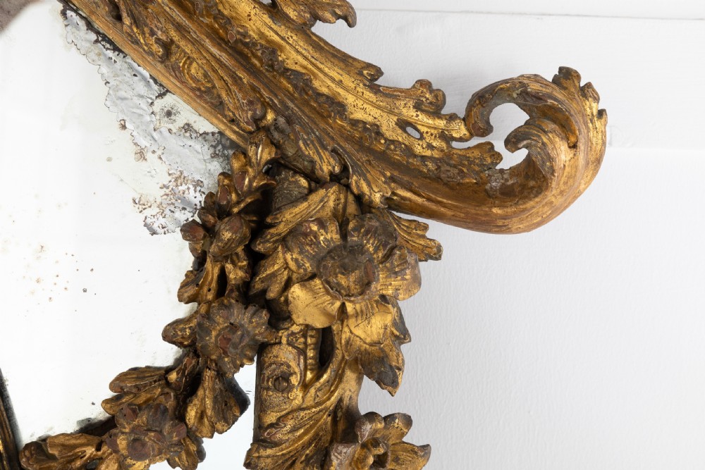 18TH CENTURY ITALIAN GILT MIRROR MADE BY THEODORO MONTARSOLO View X