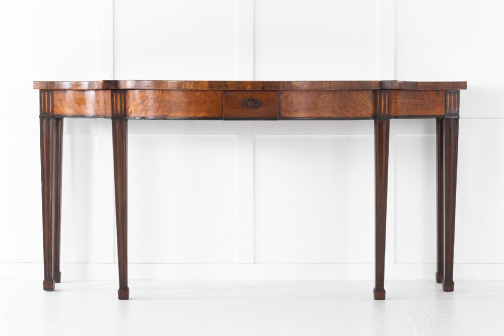 18th Century English Mahogany Serving Table View II