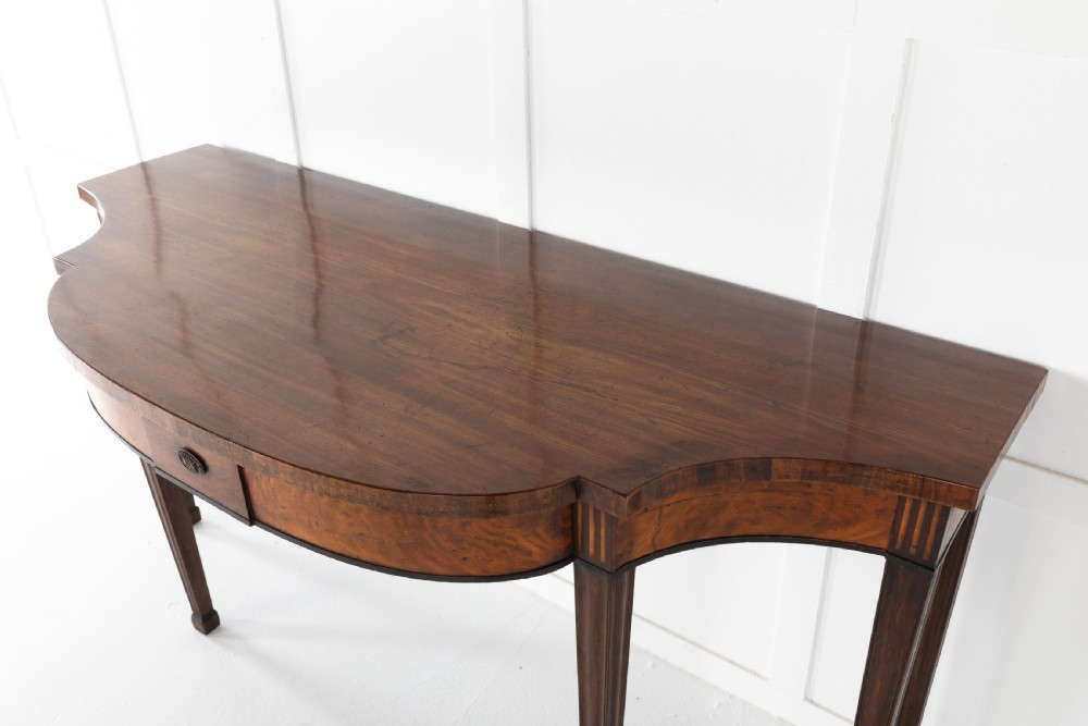 18th Century English Mahogany Serving Table View III