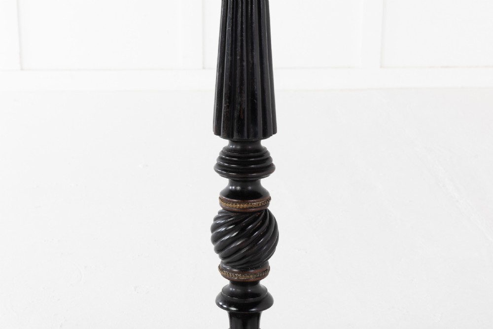 19th Century Regency Chinoiserie Lacquered Occasional Table View IV