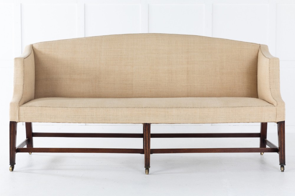 Late 18th Century George III Mahogany sofa View II