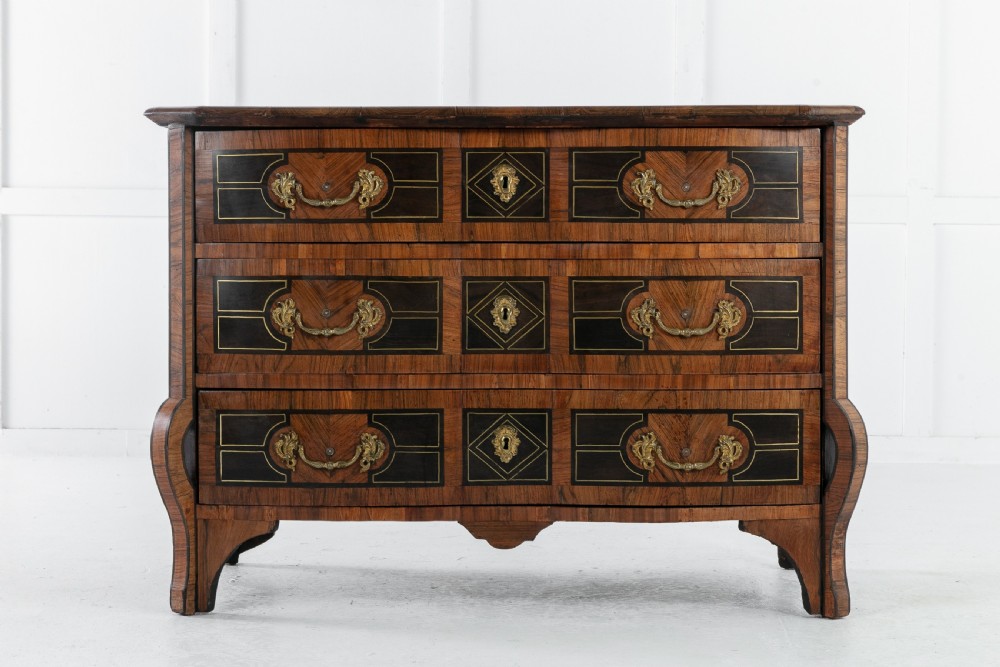 18th Century Three Drawer Mazarin Commode View II