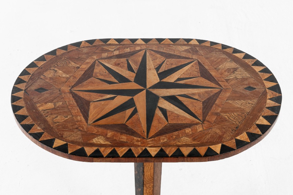 19th Century Specimen Wood Occasional Table View VI