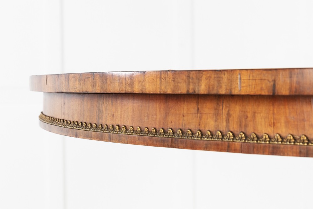 19th Century English Regency Gonçalo Alves Table View III