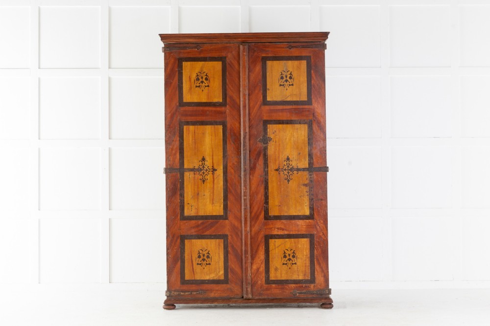 18th Century Spanish Painted Cabinet