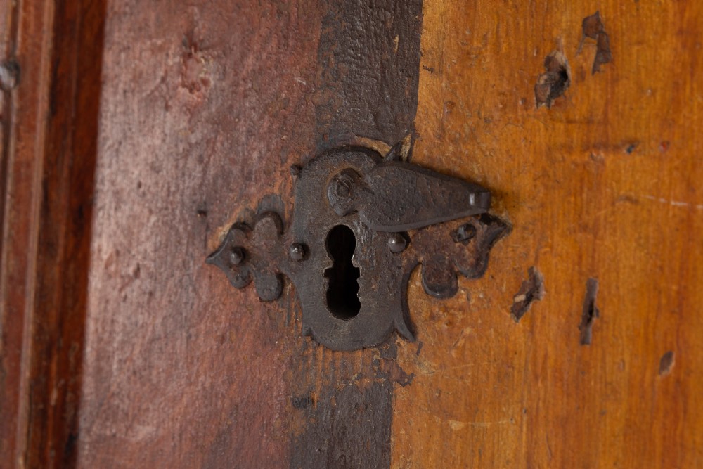 18th Century Spanish Painted Cabinet View VII