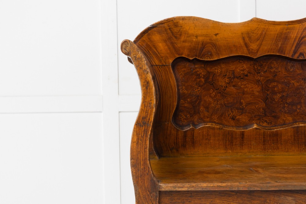 19th Century Scandinavian Painted Bench View VI