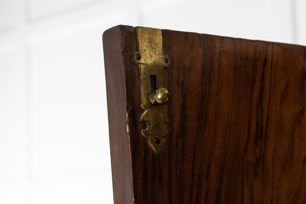 17th Century William and Mary Walnut Bureau Cabinet View VII