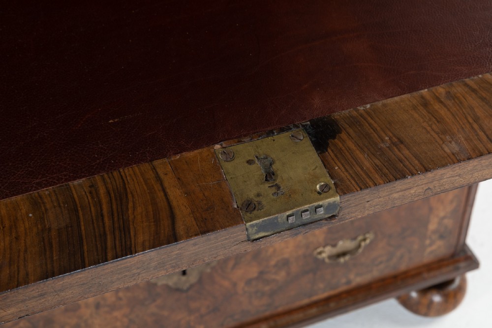 17th Century William and Mary Walnut Bureau Cabinet View XII