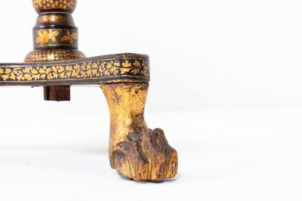 Small Chinese Export Lacquer Table View V