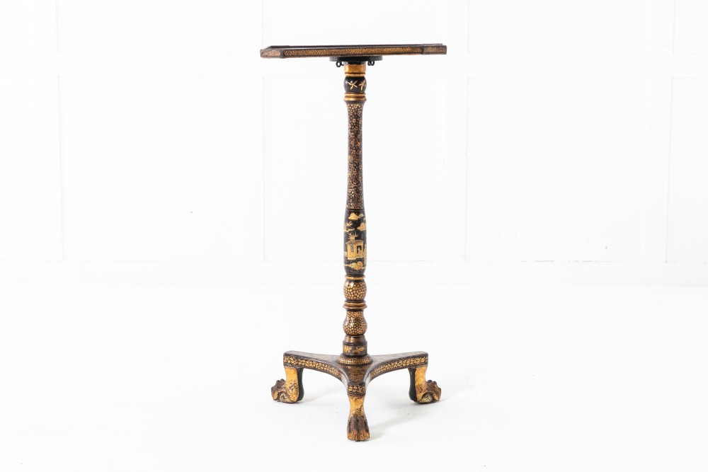Small Chinese Export Lacquer Table