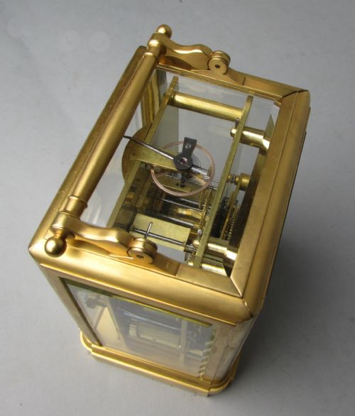 PAUL GARNIER SERIES I CARRIAGE CLOCK WITH CHAFFCUTTER - ADDITIONAL PHOTO 4