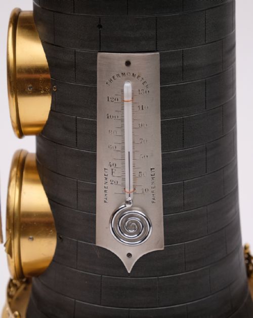 ANDR ROMAIN GUILMET AN AUTOMATA WINDMILL CLOCK - ADDITIONAL PHOTO 4