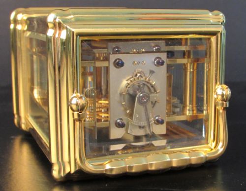 A GORGE CARRIAGE CLOCK BY HENRI JACOT OF PARIS - ADDITIONAL PHOTO 2