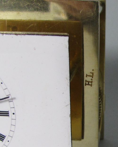 MOSER INKWELL CLOCK WITH CHAFFCUTTER ESCAPEMENT - ADDITIONAL PHOTO 5