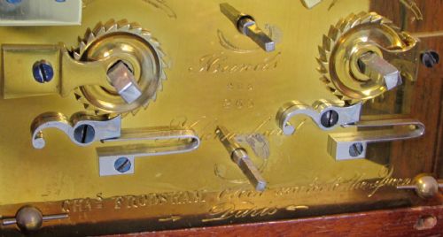 CHARLES FRODSHAM HOLINGUE FRRES A GIANT CARRIAGE CLOCK - ADDITIONAL PHOTO 2