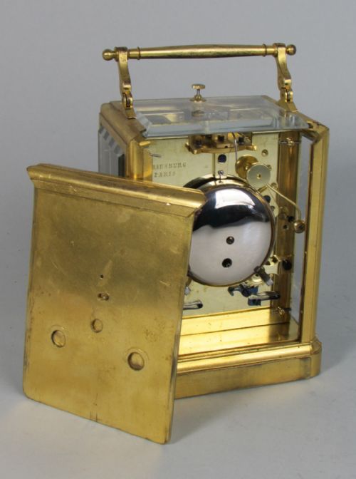PAUL GARNIER A SERIES I CARRIAGE CLOCK - ADDITIONAL PHOTO 3