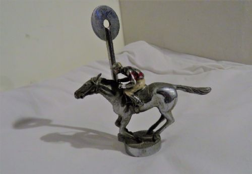 CAR MASCOT HORSE JOCKEY - ADDITIONAL PHOTO 3