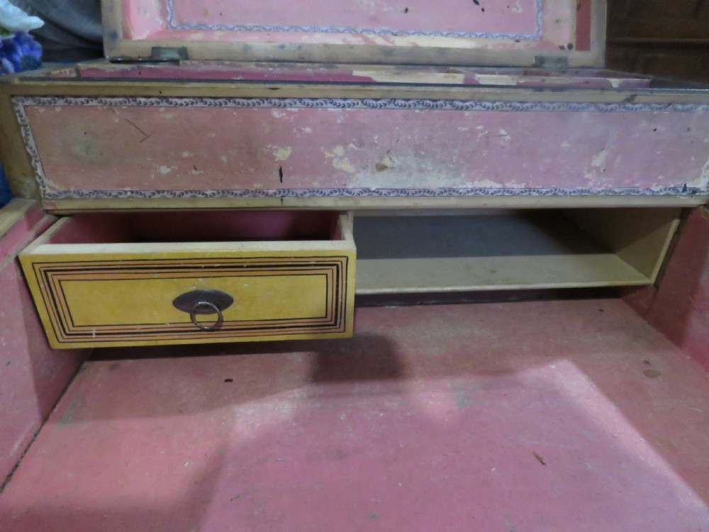 Rosewood Writing Slope Late Regency View VII