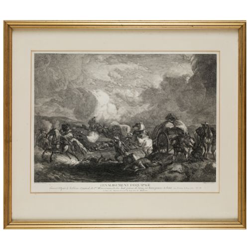 THREE 18TH CENTURY FRENCH ENGRAVINGS - ADDITIONAL PHOTO 3
