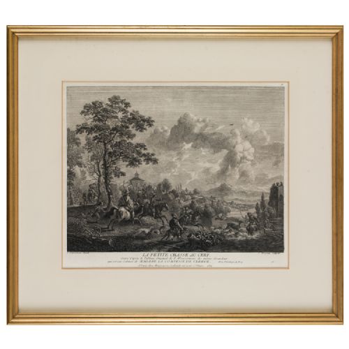 THREE 18TH CENTURY FRENCH ENGRAVINGS - ADDITIONAL PHOTO 1