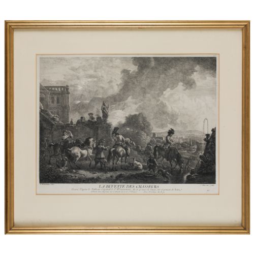 THREE 18TH CENTURY FRENCH ENGRAVINGS - ADDITIONAL PHOTO 2