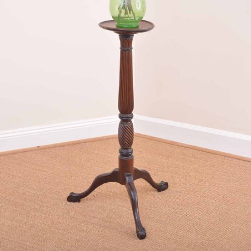 MAHOGANY TORCHERE