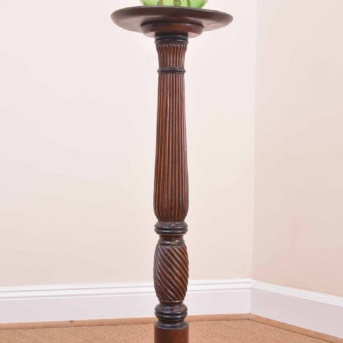 MAHOGANY TORCHERE - ADDITIONAL PHOTO 2