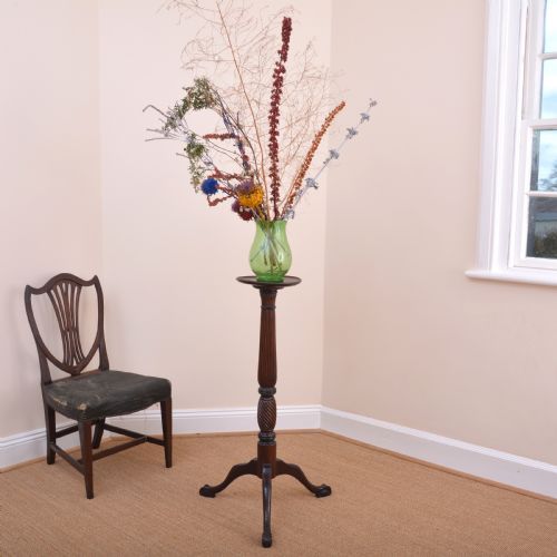 MAHOGANY TORCHERE - ADDITIONAL PHOTO 7