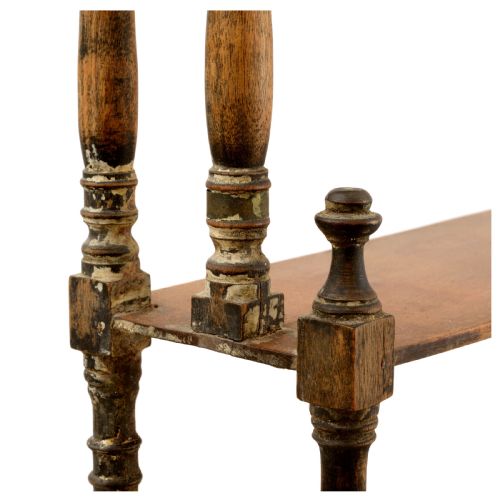 REGENCY MAHOGANY WATERFALL FRONTED OPEN SHELVES - ADDITIONAL PHOTO 3
