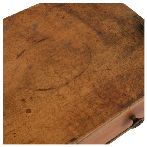 REGENCY MAHOGANY WATERFALL FRONTED OPEN SHELVES - ADDITIONAL PHOTO 6