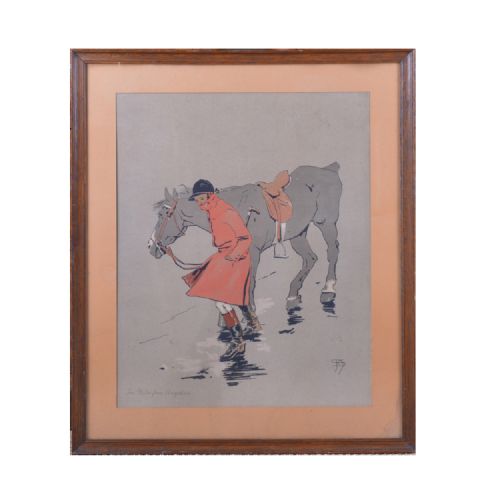 Frank Algernon Stewart - Ten Miles from Anywhere - Chromolithograph