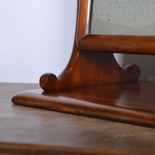 LARGE MAHOGANY DRESSING MIRROR - ADDITIONAL PHOTO 3
