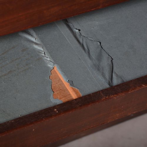 SCOTTISH MAHOGANY LINEN PRESS - ADDITIONAL PHOTO 7