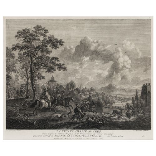 THREE 18TH CENTURY FRENCH ENGRAVINGS - ADDITIONAL PHOTO 5
