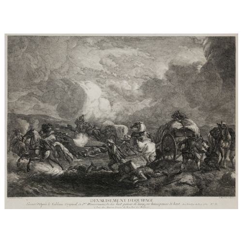 THREE 18TH CENTURY FRENCH ENGRAVINGS - ADDITIONAL PHOTO 6