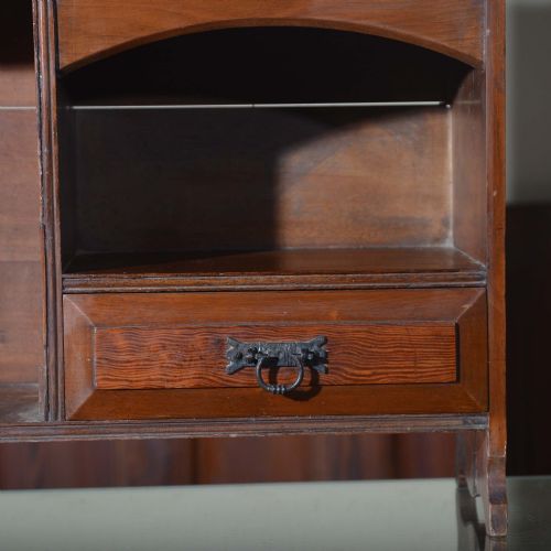 AESTHETIC MOVEMENT WALNUT CABINET - ADDITIONAL PHOTO 2