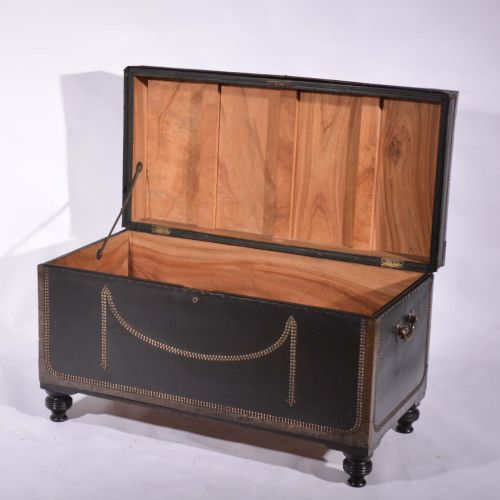 LARGE CANTON CHINA TRADE TRUNK - ADDITIONAL PHOTO 5