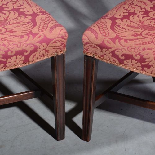 PAIR OF GEORGIAN MAHOGANY HEPPLEWHITE CHAIRS - ADDITIONAL PHOTO 14