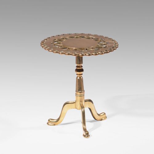 GEORGIAN CAST BRASS TRIVET